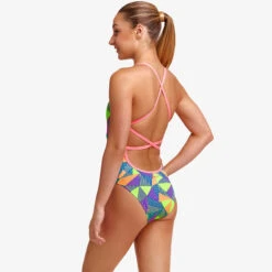 Funkita - Cross Bars - Girls Strapped In One Piece -Funkita Swimsuit Discount Store funkita cross bars girls strapped in one piece 4