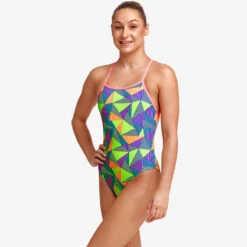 Funkita - Cross Bars - Girls Strapped In One Piece -Funkita Swimsuit Discount Store funkita cross bars girls strapped in one piece 5