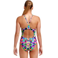 Funkita - Crystal Eyes - Girls Diamond Back One Piece -Funkita Swimsuit Discount Store funkita crystal eyes girls diamond back one piece 3