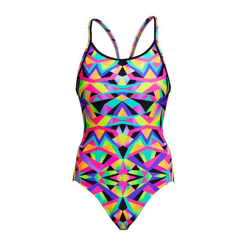 Funkita - Crystal Eyes - Ladies Diamond Back One Piece 4 Funkita - Crystal Eyes - Ladies Diamond Back One Piece - Image 2