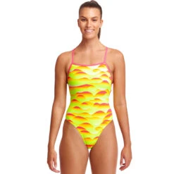 Funkita - Custard Tart - Ladies Eco Strapped In One Piece