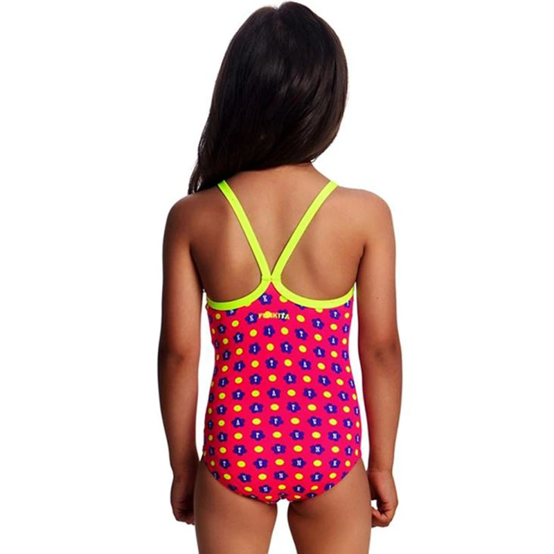 Funkita - Daisy Dots - Toddlers Girls One Piece 4 Funkita - Daisy Dots - Toddlers Girls One Piece - Image 2