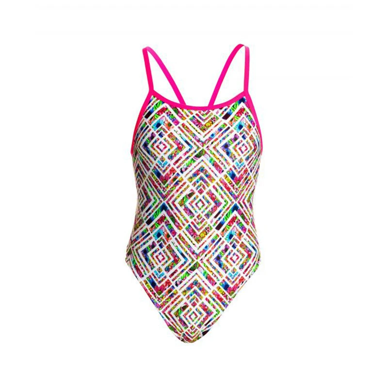 Funkita - Daisy Maze - Girls Single Strap One Piece 4 Funkita - Daisy Maze - Girls Single Strap One Piece - Image 2