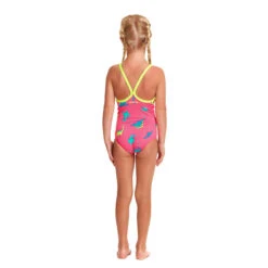 Funkita - Dancing Dino - Toddler Girls Printed One Piece 9 Funkita - Dancing Dino - Toddler Girls Printed One Piece -Funkita Swimsuit Discount Store funkita dancing dino toddler girls printed one piece 3