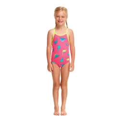 Funkita - Dancing Dino - Toddler Girls Printed One Piece 10 Funkita - Dancing Dino - Toddler Girls Printed One Piece -Funkita Swimsuit Discount Store funkita dancing dino toddler girls printed one piece 4
