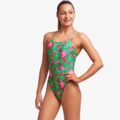 Funkita - Desert Pea - Girls Single Strap One Piece -Funkita Swimsuit Discount Store funkita desert pea girls single strap one piece 5