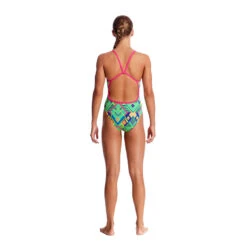 Funkita - Diamond Fire - Girls Single Strap One Piece -Funkita Swimsuit Discount Store funkita diamond fire girls single strap one piece 3