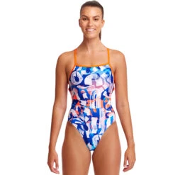 Funkita - Different Strokes - Ladies Strapped In One Piece