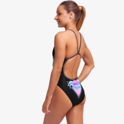 Funkita - Dolph Lundgren - Girls Single Strap One Piece -Funkita Swimsuit Discount Store funkita dolph lundgren girls single strap one piece 4
