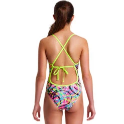 Funkita - Donut Delight - Girls Tie Me Tight One Piece -Funkita Swimsuit Discount Store funkita donut delight girls tie me tight one piece 3