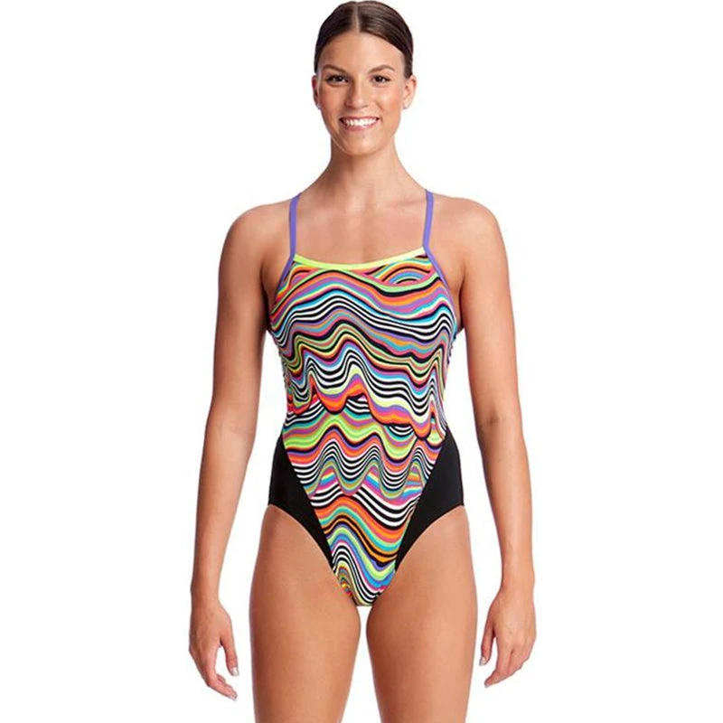 Funkita - Dripping - Ladies Single Strap One Piece 3 Funkita - Dripping - Ladies Single Strap One Piece
