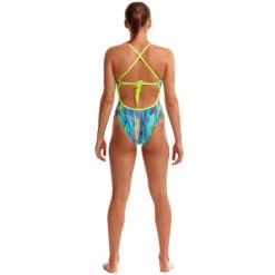Funkita - Dripping Paint - Ladies Tie Me Tight One Piece -Funkita Swimsuit Discount Store funkita dripping paint ladies tie me tight one piece 3