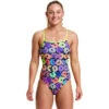 Funkita - Dunking Donuts - Ladies Single Strap One Piece