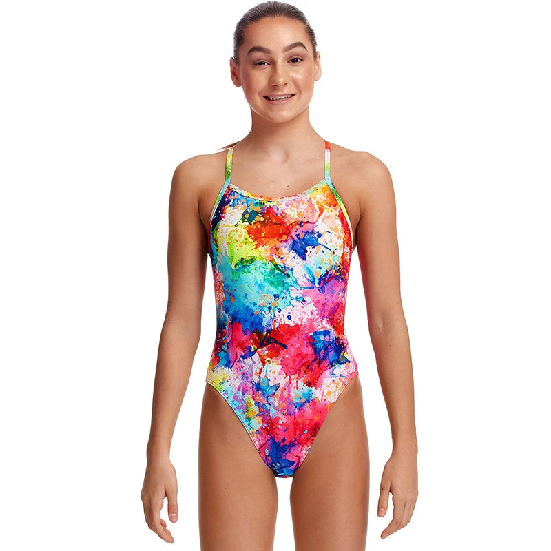 Funkita - Dye Another Day - Girls Single Strap One Piece 3 Funkita - Dye Another Day - Girls Single Strap One Piece