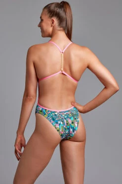 Funkita - Feather Fairy - Ladies Twisted One Piece -Funkita Swimsuit Discount Store funkita feather fairy ladies twisted one piece 4
