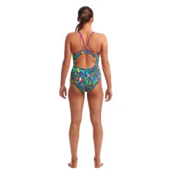 Funkita - Feather Fiesta - Ladies Diamond Back One Piece -Funkita Swimsuit Discount Store funkita feather fiesta ladies diamond back one piece 3