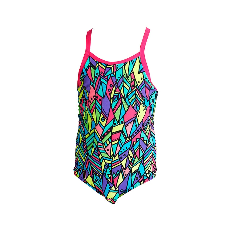 Funkita - Feather Fiesta - Toddlers Girls One Piece 4 Funkita - Feather Fiesta - Toddlers Girls One Piece - Image 2