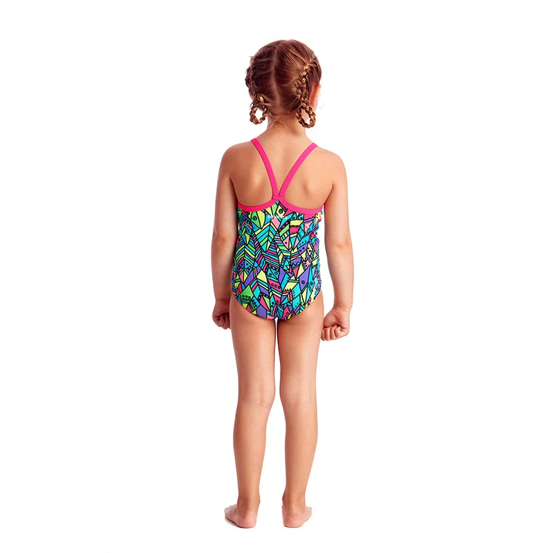 Funkita - Feather Fiesta - Toddlers Girls One Piece 5 Funkita - Feather Fiesta - Toddlers Girls One Piece - Image 3