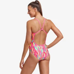 Funkita - Feather Flock - Ladies Eco Single Strap One Piece -Funkita Swimsuit Discount Store funkita feather flock ladies eco single strap one piece 4