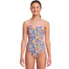 Funkita - Feline Fiesta - Girls Single Strap One Piece -Funkita Swimsuit Discount Store funkita feline fiesta girls single strap one piece 1