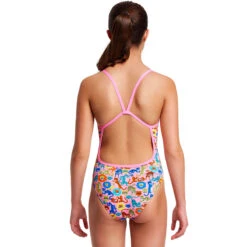 Funkita - Feline Fiesta - Girls Single Strap One Piece 9 Funkita - Feline Fiesta - Girls Single Strap One Piece -Funkita Swimsuit Discount Store funkita feline fiesta girls single strap one piece 3