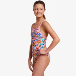 Funkita - Feline Fiesta - Girls Single Strap One Piece 11 Funkita - Feline Fiesta - Girls Single Strap One Piece -Funkita Swimsuit Discount Store funkita feline fiesta girls single strap one piece 5