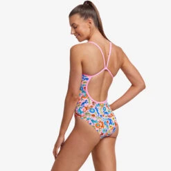 Funkita - Feline Fiesta - Ladies Single Strap One Piece -Funkita Swimsuit Discount Store funkita feline fiesta ladies single strap one piece 4