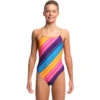 Funkita - Fine Lines - Girls Single Strap One Piece 1 Funkita - Fine Lines - Girls Single Strap One Piece -Funkita Swimsuit Discount Store funkita fine lines girls single strap one piece 1