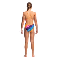 Funkita - Fine Lines - Girls Single Strap One Piece -Funkita Swimsuit Discount Store funkita fine lines girls single strap one piece 3