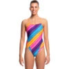Funkita - Fine Lines - Ladies Single Strap One Piece -Funkita Swimsuit Discount Store funkita fine lines single strap ladies one piece 1