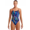 Funkita - Fire Cracker - Ladies Diamond Back One Piece -Funkita Swimsuit Discount Store funkita fire cracker ladies diamond back one piece 1
