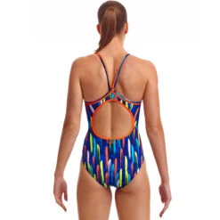 Funkita - Fire Cracker - Ladies Diamond Back One Piece -Funkita Swimsuit Discount Store funkita fire cracker ladies diamond back one piece 3