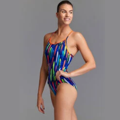 Funkita - Fire Cracker - Ladies Diamond Back One Piece -Funkita Swimsuit Discount Store funkita fire cracker ladies diamond back one piece 5