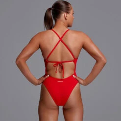 Funkita - Fire - Ladies Tie Me Tight One Piece -Funkita Swimsuit Discount Store funkita fire ladies tie me tight one piece 5