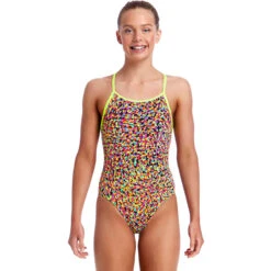 Funkita - Fireworks - Girls Diamond Back One Piece