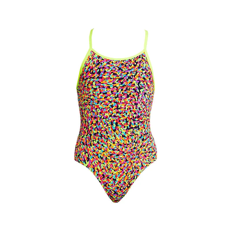 Funkita - Fireworks - Girls Diamond Back One Piece 4 Funkita - Fireworks - Girls Diamond Back One Piece - Image 2