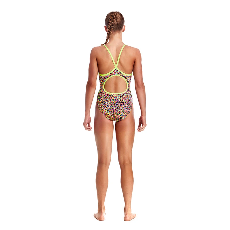 Funkita - Fireworks - Girls Diamond Back One Piece 5 Funkita - Fireworks - Girls Diamond Back One Piece - Image 3
