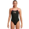 Funkita - FK Pink - Girls Twisted One Piece 2 Funkita - FK Pink - Girls Twisted One Piece -Funkita Swimsuit Discount Store funkita fk pink girls twisted one piece 1
