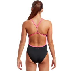 Funkita - FK Pink - Girls Twisted One Piece 9 Funkita - FK Pink - Girls Twisted One Piece -Funkita Swimsuit Discount Store funkita fk pink girls twisted one piece 3