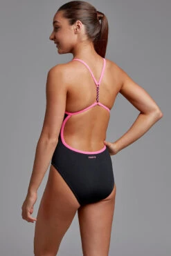 Funkita - FK Pink - Girls Twisted One Piece 10 Funkita - FK Pink - Girls Twisted One Piece -Funkita Swimsuit Discount Store funkita fk pink girls twisted one piece 4