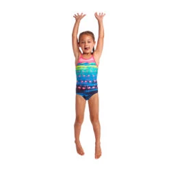 Funkita - Flamingo Flood - Toddler Girls Printed One Piece -Funkita Swimsuit Discount Store funkita flamingo flood toddler girls printed one piece 3
