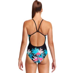 Funkita - Flamingo Night - Ladies Single Strap One Piece 11 Funkita - Flamingo Night - Ladies Single Strap One Piece -Funkita Swimsuit Discount Store funkita flamingo night ladies single strap one piece 3
