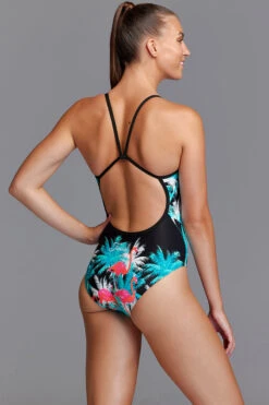 Funkita - Flamingo Night - Ladies Single Strap One Piece 12 Funkita - Flamingo Night - Ladies Single Strap One Piece -Funkita Swimsuit Discount Store funkita flamingo night ladies single strap one piece 4