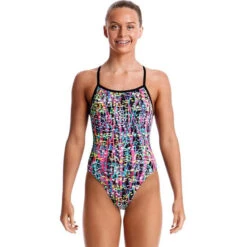 Funkita - Flickering Forest - Girls Single Strap One Piece