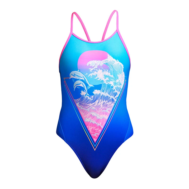 Funkita - Flying Flipper - Girls Diamond Back One Piece 4 Funkita - Flying Flipper - Girls Diamond Back One Piece - Image 2