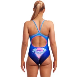 Funkita - Flying Flipper - Ladies Diamond Back One Piece -Funkita Swimsuit Discount Store funkita flying flipper ladies diamond back one piece 3