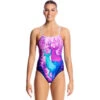Funkita - Forest Fawn - Ladies Single Strap One Piece 2 Funkita - Forest Fawn - Ladies Single Strap One Piece -Funkita Swimsuit Discount Store funkita forest fawn single strap ladies swimsuit 1