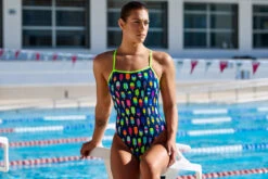 Funkita - Frosty Fruits - Ladies Tie Me Tight One Piece -Funkita Swimsuit Discount Store funkita frosty fruits tie me tight ladies swimsuit 6