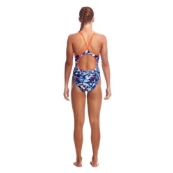 Funkita - Futurismo - Girls Diamond Back One Piece -Funkita Swimsuit Discount Store funkita futurismo girls diamond back one piece 3