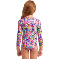 Funkita - Garden Party - Toddler Girls Sun Cover One Piece -Funkita Swimsuit Discount Store funkita garden party toddler girls sun cover one piece 3